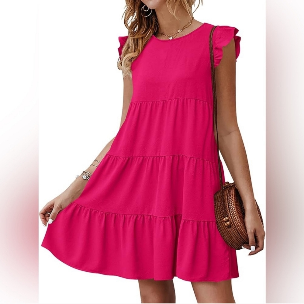 Kirundo hot pink size small dress NWOT ,hot pink
